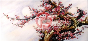 Tranh Đào thế đuôi rồng