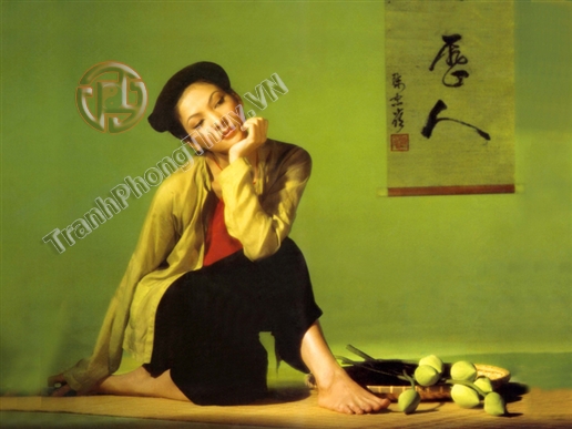 Tranh thiếu nữ