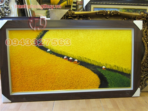 Tranh mùa gặt hái 