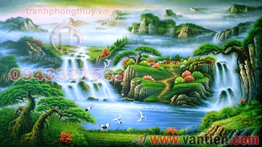Tranh thác nước TN7