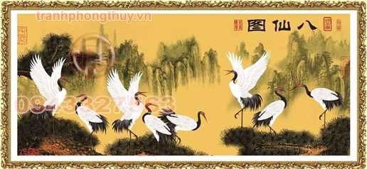 Tranh Tùng Hạc