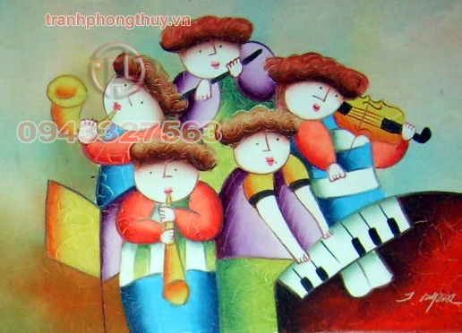 Tranh phong thủy phòng trẻ em 19