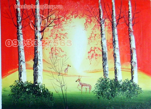 Tranh phong thủy phòng trẻ em 02