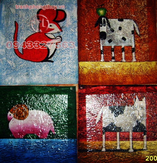 Tranh phong thủy phòng trẻ em 23