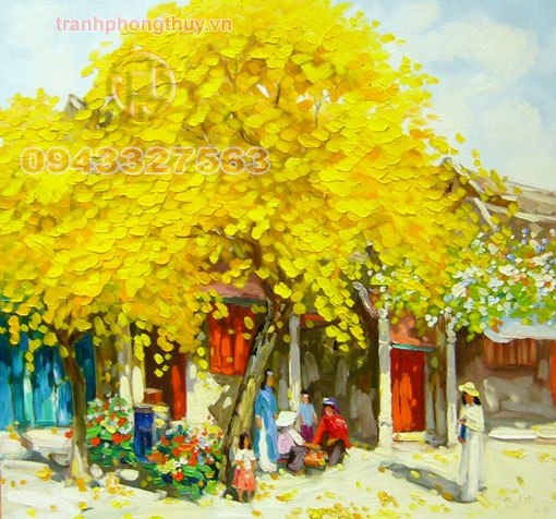 Tranh treo khách sạn; nhà hàng 03