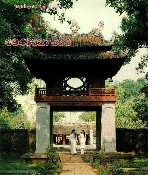 Tranh Khuê Văn Các 01